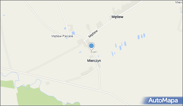 Mierczyn, Mierczyn, mapa Mierczyn