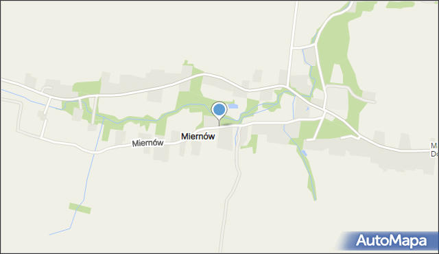 Miernów, Miernów, mapa Miernów