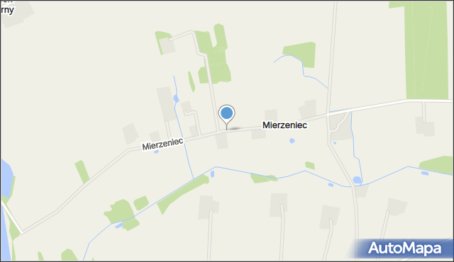 Mierzeniec, Mierzeniec, mapa Mierzeniec