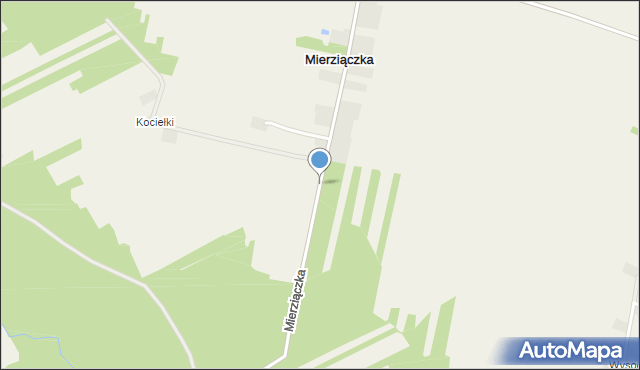 Mierziączka, Mierziączka, mapa Mierziączka