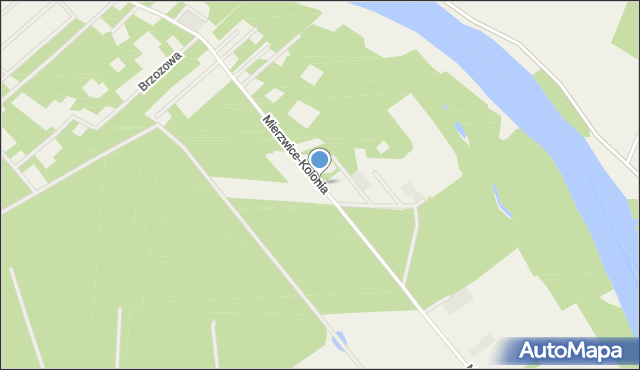Mierzwice-Kolonia, Mierzwice-Kolonia, mapa Mierzwice-Kolonia