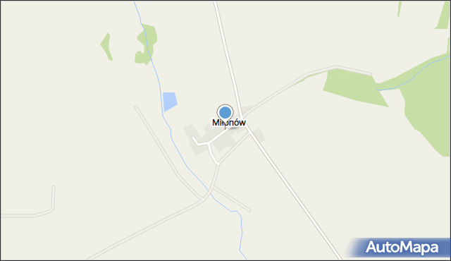 Miłonów, Miłonów, mapa Miłonów