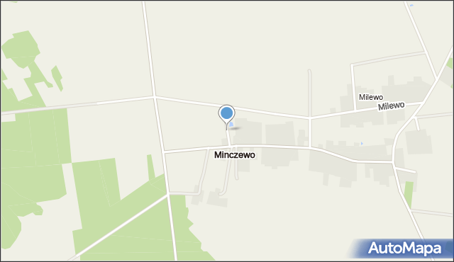 Minczewo, Minczewo, mapa Minczewo