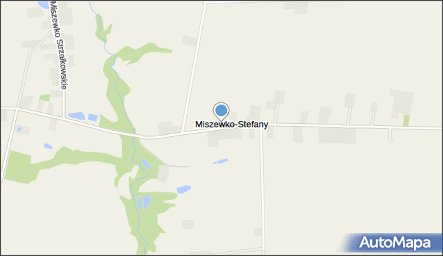Miszewko-Stefany, Miszewko-Stefany, mapa Miszewko-Stefany