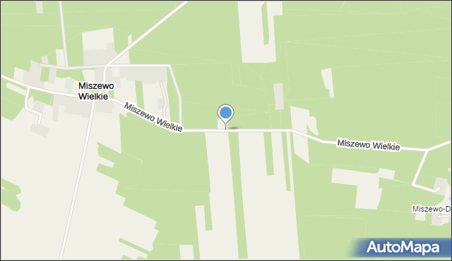 Miszewo Wielkie, Miszewo Wielkie, mapa Miszewo Wielkie
