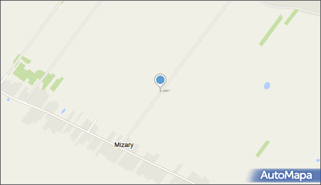 Mizary, Mizary, mapa Mizary