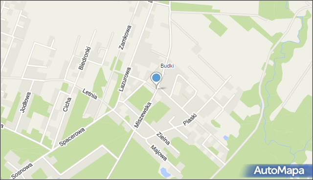 Słupno powiat płocki, Miszewska, mapa Słupno powiat płocki