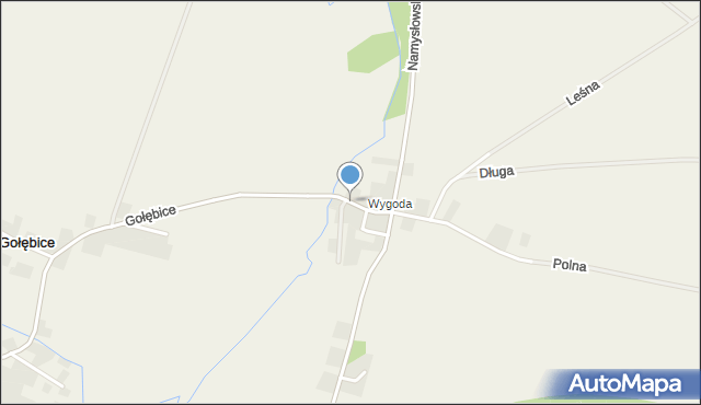 Dalborowice, Młyńska, mapa Dalborowice