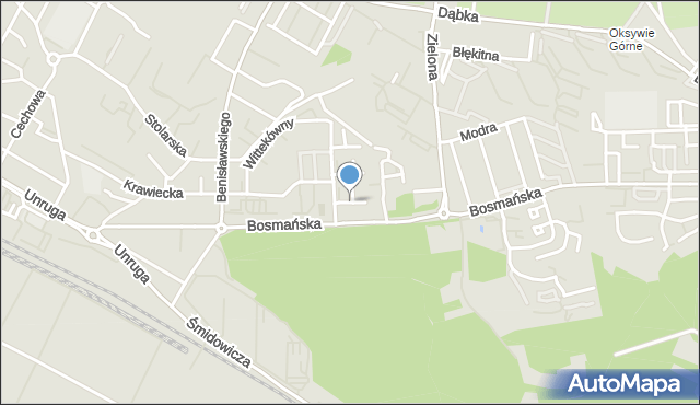 Gdynia, Młynarz Genowefy, mapa Gdyni