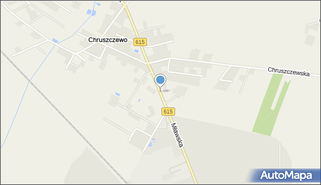 Kargoszyn, Mławska, mapa Kargoszyn