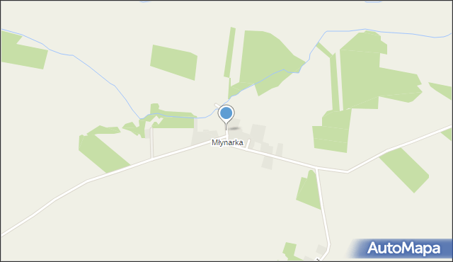 Młynarka, Młynarka, mapa Młynarka