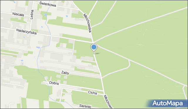 Żółwin gmina Brwinów, Młochowska, mapa Żółwin gmina Brwinów