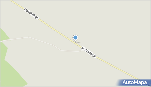 Czarny Dunajec, Mościckiego Ignacego, mapa Czarny Dunajec