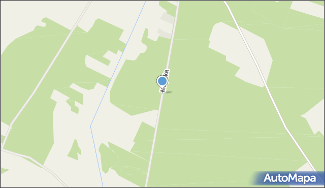 Dobrzyjałowo, Motycka, mapa Dobrzyjałowo