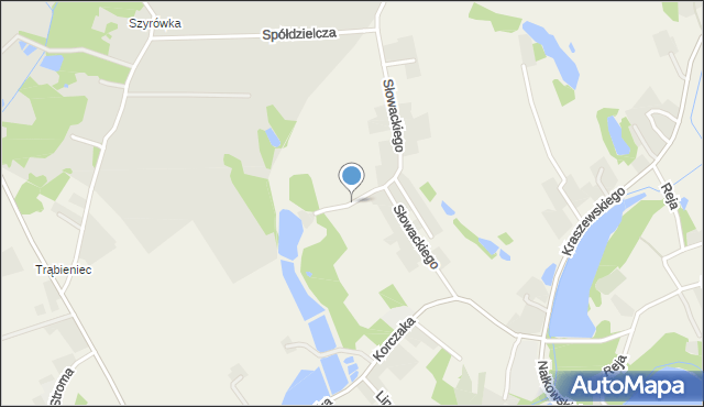 Golasowice, Morcinka Gustawa, mapa Golasowice