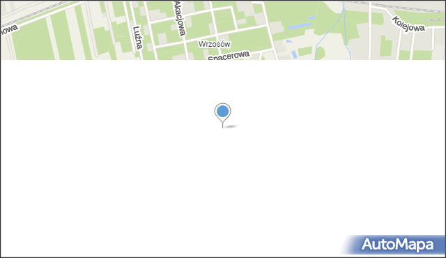 Groszowice, Modrzewiowa, mapa Groszowice