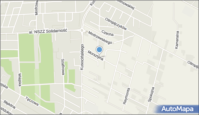 Krępiec gmina Mełgiew, Morsztyna Jana Andrzeja, mapa Krępiec gmina Mełgiew