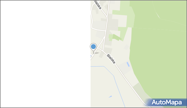 Leśna Podlaska, Moszyńskiego K., bp., mapa Leśna Podlaska