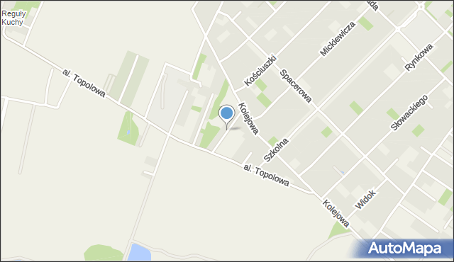 Michałowice powiat pruszkowski, Modrzewiowa, mapa Michałowice powiat pruszkowski