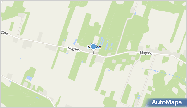 Mogilno gmina Warta, Mogilno, mapa Mogilno gmina Warta