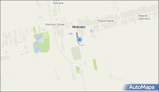 Mokrsko, Mokrsko, mapa Mokrsko