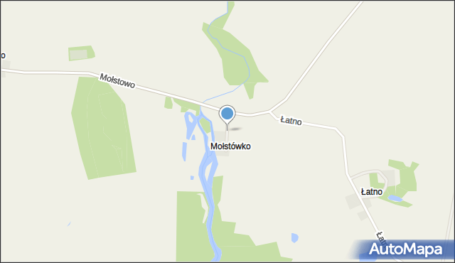 Mołstówko, Mołstówko, mapa Mołstówko