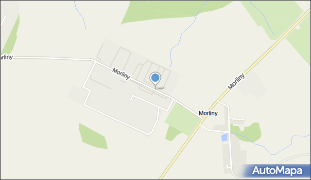 Morliny, Morliny, mapa Morliny