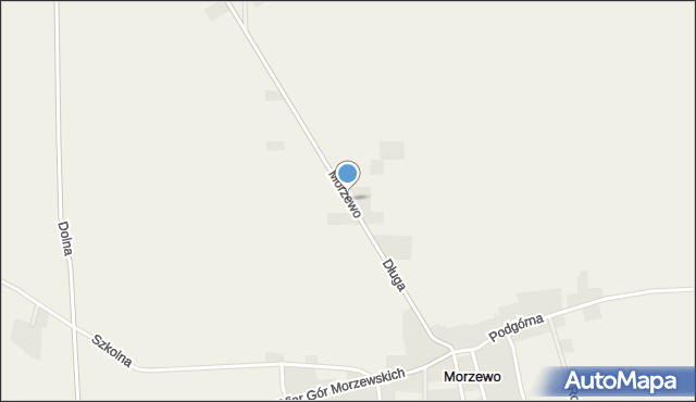 Morzewo, Morzewo, mapa Morzewo