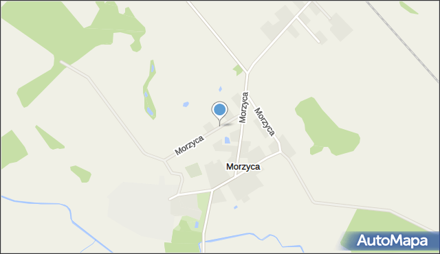 Morzyca, Morzyca, mapa Morzyca