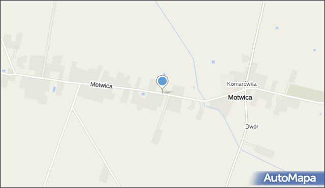 Motwica, Motwica, mapa Motwica