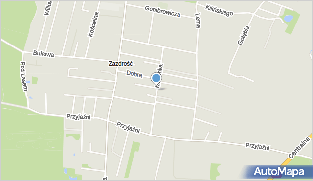 Orzesze powiat mikołowski, Morcinka Gustawa, mapa Orzesze powiat mikołowski