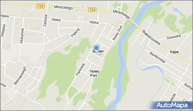 Tomaszów Mazowiecki, Morelowa, mapa Tomaszów Mazowiecki