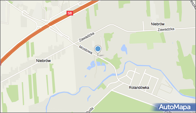 Tomaszów Mazowiecki, Mostowa, mapa Tomaszów Mazowiecki