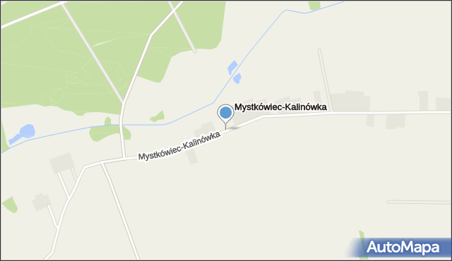 Mystkówiec-Kalinówka, Mystkówiec-Kalinówka, mapa Mystkówiec-Kalinówka