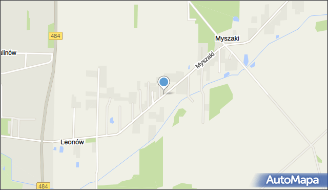 Myszaki, Myszaki, mapa Myszaki