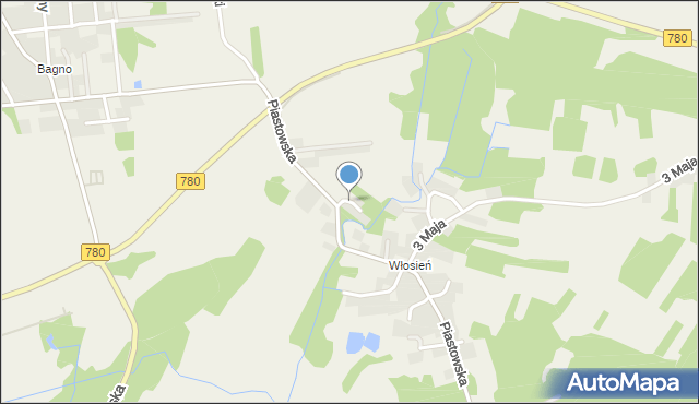 Babice powiat chrzanowski, Na Staw, mapa Babice powiat chrzanowski