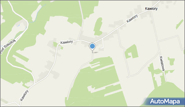 Będkowice gmina Wielka Wieś, Na Las, mapa Będkowice gmina Wielka Wieś