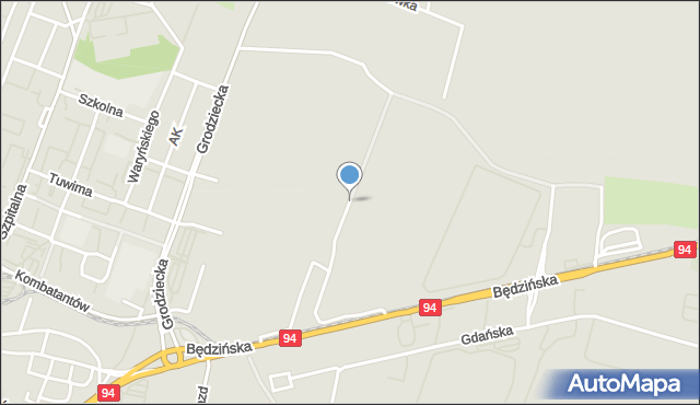Czeladź, Nasze Osiedle, mapa Czeladź