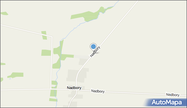 Nadbory, Nadbory, mapa Nadbory