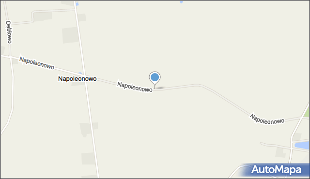 Napoleonowo, Napoleonowo, mapa Napoleonowo