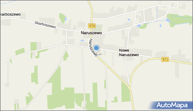 Naruszewo, Naruszewo, mapa Naruszewo