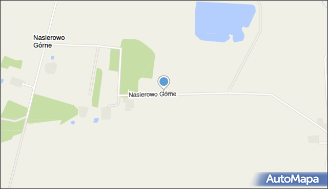 Nasierowo Górne, Nasierowo Górne, mapa Nasierowo Górne