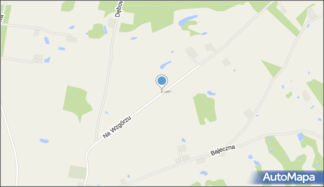 Szczodrowo gmina Skarszewy, Na Wzgórzu, mapa Szczodrowo gmina Skarszewy