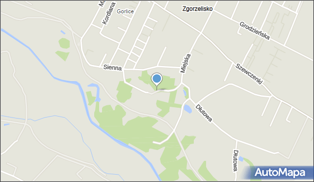 Wrocław, Nadbrzeżna, mapa Wrocławia