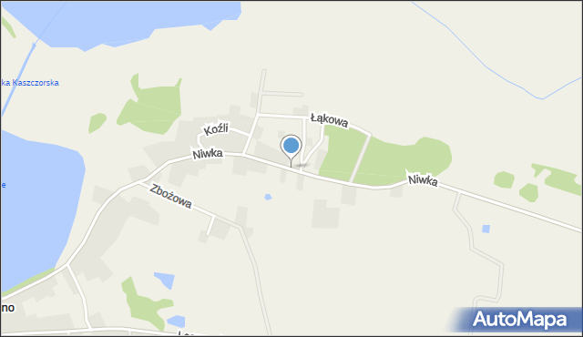 Brenno, Niwka, mapa Brenno
