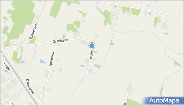 Gąsocin, Niska, mapa Gąsocin