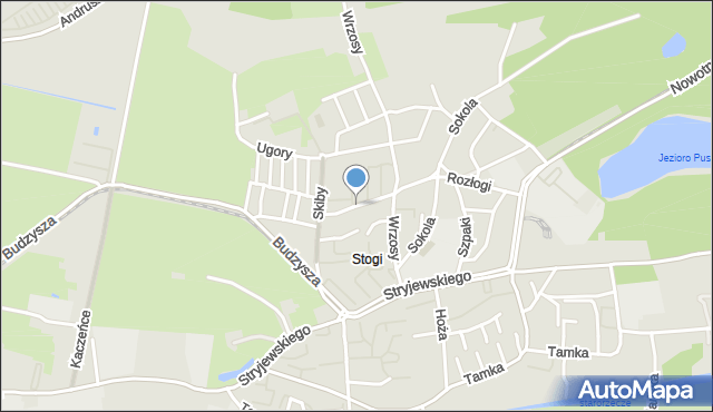 Gdańsk, Niska, mapa Gdańska