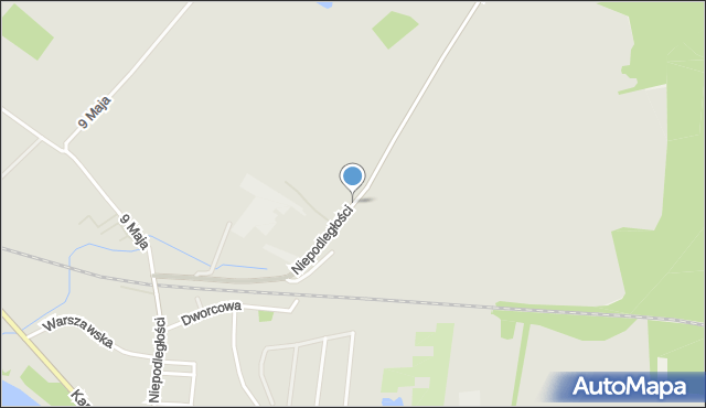 Golczewo powiat kamieński, Niepodległości, mapa Golczewo powiat kamieński