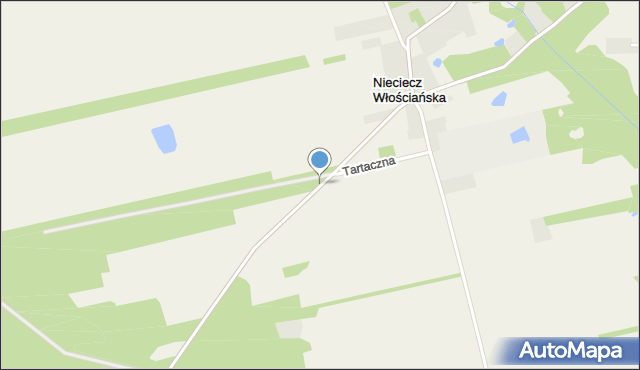 Nieciecz Włościańska, Nieciecz Włościańska, mapa Nieciecz Włościańska