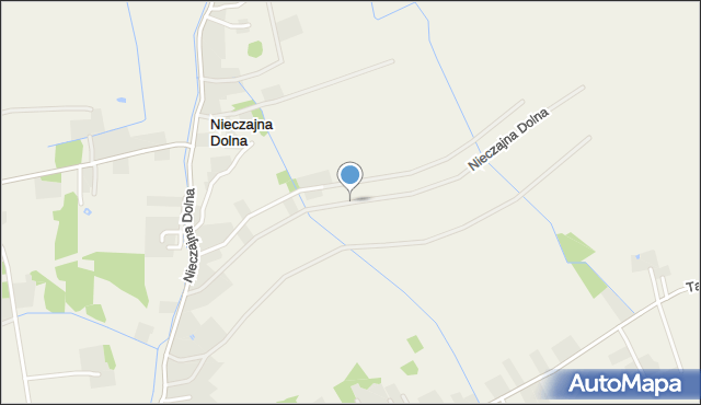 Nieczajna Dolna, Nieczajna Dolna, mapa Nieczajna Dolna